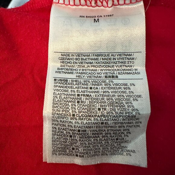 Red Banana Republic Factory Keyhole Tank, Medium - Picture 4 of 4